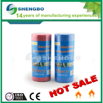 HOT SALE CE ISO Disposable Cross Printing Kitchen Cloth